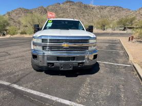 2016 CHEVROLET SILVERADO 2500 HD CREW CAB PICKUP V8, TURBO DIESEL, 6.6 LITER WORK TRUCK PICKUP 4D 8 FT