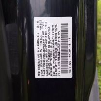 2016 HONDA ODYSSEY VAN V6, I-VTEC, 3.5 LITER EX-L MINIVAN 4D