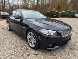 2016 BMW 5 SERIES SEDAN V8, TWIN TURBO, 4.4 LITER 550I XDRIVE SEDAN 4D at T&T Repairables - used car dealership in Spencer, Indiana.
