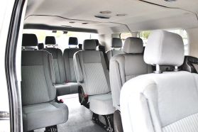 2015 FORD TRANSIT 350 WAGON PASSENGER V6, ECOBOOST, TWIN TURBO, 3.5L XL W/LOW ROOF W/SLIDING SIDE DOOR VAN 3D