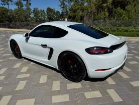 2018 PORSCHE 718 CAYMAN COUPE 4-CYL, TURBO, 2.5 LITER S COUPE 2D