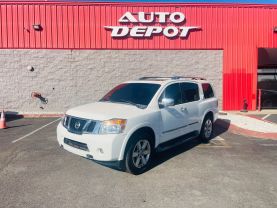 2012 NISSAN ARMADA SUV V8, FLEX FUEL, 5.6 LITER SL SPORT UTILITY 4D