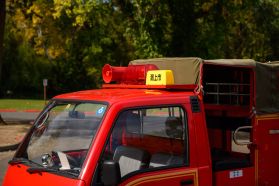 1992 SUBARU SAMBAR TRUCK EN07 FIRE TRUCK