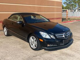 2011 MERCEDES-BENZ E-CLASS CONVERTIBLE V6, 3.5 LITER E 350 CONVERTIBLE 2D