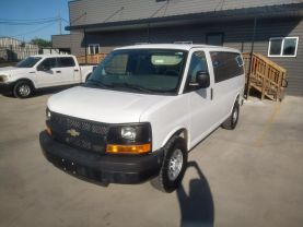 2015 CHEVROLET EXPRESS 2500 PASSENGER VAN V8, FLEX FUEL, 4.8 LITER LS VAN 3D at Motors On Wheels - used car dealership in Houston, Texas.