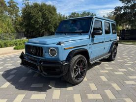 2023 MERCEDES-BENZ MERCEDES-AMG G-CLASS SUV V8, TWIN TURBO, 4.0 LITER G 63 AMG SPORT UTILITY 4D