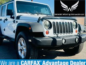 2012 JEEP WRANGLER SUV V6, 3.6 LITER UNLIMITED SPORT SUV 4D
