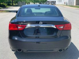 2017 NISSAN MAXIMA SEDAN BLACK AUTOMATIC - Auto Solutions of Greensboro LLC, NC, 36.05701, -79.84368