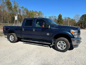 2015 FORD F250 SUPER DUTY CREW CAB PICKUP V8, TURBO DSL, 6.7L XLT PICKUP 4D 6 3/4 FT at T&T Repairables - used car dealership in Spencer, Indiana.