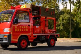 1992 SUBARU SAMBAR TRUCK EN07 FIRE TRUCK