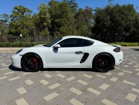 2018 PORSCHE 718 CAYMAN COUPE 4-CYL, TURBO, 2.5 LITER S COUPE 2D