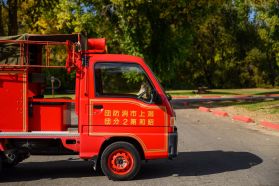 1992 SUBARU SAMBAR TRUCK EN07 FIRE TRUCK