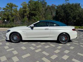 2018 MERCEDES-BENZ MERCEDES-AMG C-CLASS CONVERTIBLE V8, TWIN TURBO, 4.0 LITER C 63 S AMG CABRIOLET 2D