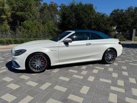 2018 MERCEDES-BENZ MERCEDES-AMG C-CLASS CONVERTIBLE V8, TWIN TURBO, 4.0 LITER C 63 S AMG CABRIOLET 2D