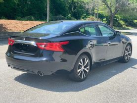 2017 NISSAN MAXIMA SEDAN BLACK AUTOMATIC - Auto Solutions of Greensboro LLC, NC, 36.05701, -79.84368