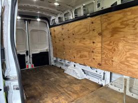 2019 FORD TRANSIT 350 VAN CARGO 5-CYL, DIESEL, 3.2 LITER EXTENDED LENGTH HIGH ROOF W/SLIDING SIDE DOOR VAN 3D