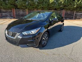 2021 NISSAN VERSA SEDAN BLACK AUTOMATIC - Auto Solutions of Greensboro LLC, NC, 36.05701, -79.84368