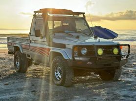 1998 TOYOTA LAND CRUISER TRUCK 1FZ-F LX