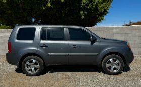 2013 HONDA PILOT SUV V6, I-VTEC, 3.5 LITER EX SPORT UTILITY 4D