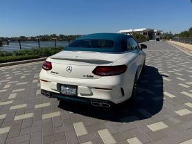 2018 MERCEDES-BENZ MERCEDES-AMG C-CLASS CONVERTIBLE V8, TWIN TURBO, 4.0 LITER C 63 S AMG CABRIOLET 2D
