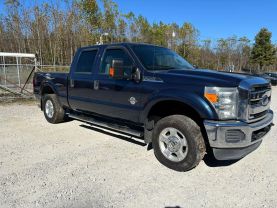 2015 FORD F250 SUPER DUTY CREW CAB PICKUP V8, TURBO DSL, 6.7L XLT PICKUP 4D 6 3/4 FT at T&T Repairables - used car dealership in Spencer, Indiana.