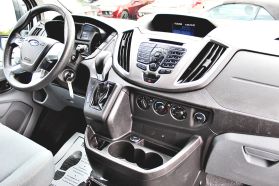 2015 FORD TRANSIT 350 WAGON PASSENGER V6, ECOBOOST, TWIN TURBO, 3.5L XL W/LOW ROOF W/SLIDING SIDE DOOR VAN 3D