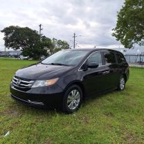 2016 HONDA ODYSSEY VAN V6, I-VTEC, 3.5 LITER EX-L MINIVAN 4D