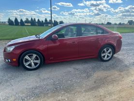 2012 CHEVROLET CRUZE SEDAN 4-CYL, TURBO, 1.4 LITER LT SEDAN 4D
