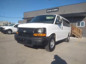 2015 CHEVROLET EXPRESS 2500 PASSENGER VAN V8, FLEX FUEL, 4.8 LITER LS VAN 3D at Motors On Wheels - used car dealership in Houston, Texas.