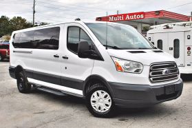 2015 FORD TRANSIT 350 WAGON PASSENGER V6, ECOBOOST, TWIN TURBO, 3.5L XL W/LOW ROOF W/SLIDING SIDE DOOR VAN 3D