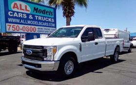 2017 FORD F250 SUPER DUTY SUPER CAB PICKUP V8, FLEX FUEL, 6.2 LITER XL PICKUP 4D 8 FT