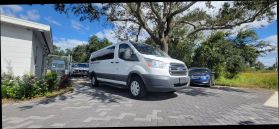 2018 FORD TRANSIT 350 WAGON PASSENGER V6, ECOBOOST, TT, 3.5L XLT W/LOW ROOF W/SLIDING SIDE DOOR VAN 3D