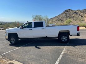 2016 CHEVROLET SILVERADO 2500 HD CREW CAB PICKUP V8, TURBO DIESEL, 6.6 LITER WORK TRUCK PICKUP 4D 8 FT