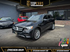 2018 MERCEDES-BENZ GLC SUV 4-CYL, TURBO, 2.0 LITER GLC 300 4MATIC SPORT UTILITY 4D