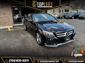 2016 MERCEDES-BENZ C-CLASS SEDAN 4-CYL, TURBO, 2.0 LITER C 300 4MATIC SEDAN 4D