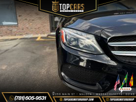 2016 MERCEDES-BENZ C-CLASS SEDAN 4-CYL, TURBO, 2.0 LITER C 300 4MATIC SEDAN 4D