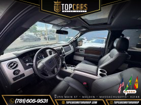2013 FORD F150 SUPERCREW CAB PICKUP V6, ECOBOOST, 3.5L LARIAT PICKUP 4D 5 1/2 FT