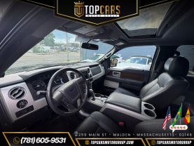 2013 FORD F150 SUPERCREW CAB PICKUP V6, ECOBOOST, 3.5L LARIAT PICKUP 4D 5 1/2 FT
