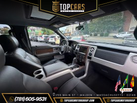 2013 FORD F150 SUPERCREW CAB PICKUP V6, ECOBOOST, 3.5L LARIAT PICKUP 4D 5 1/2 FT