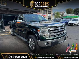 2013 FORD F150 SUPERCREW CAB PICKUP V6, ECOBOOST, 3.5L LARIAT PICKUP 4D 5 1/2 FT