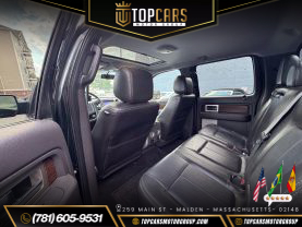 2013 FORD F150 SUPERCREW CAB PICKUP V6, ECOBOOST, 3.5L LARIAT PICKUP 4D 5 1/2 FT