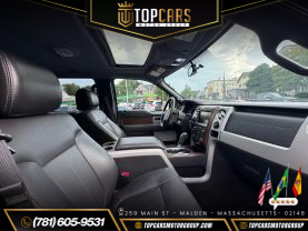 2013 FORD F150 SUPERCREW CAB PICKUP V6, ECOBOOST, 3.5L LARIAT PICKUP 4D 5 1/2 FT
