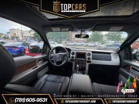 2013 FORD F150 SUPERCREW CAB PICKUP V6, ECOBOOST, 3.5L LARIAT PICKUP 4D 5 1/2 FT