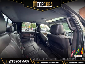 2013 FORD F150 SUPERCREW CAB PICKUP V6, ECOBOOST, 3.5L LARIAT PICKUP 4D 5 1/2 FT