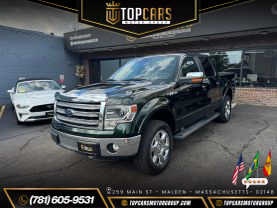 2013 FORD F150 SUPERCREW CAB PICKUP V6, ECOBOOST, 3.5L LARIAT PICKUP 4D 5 1/2 FT