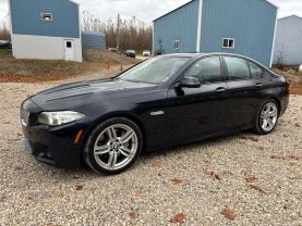2016 BMW 5 SERIES SEDAN V8, TWIN TURBO, 4.4 LITER 550I XDRIVE SEDAN 4D at T&T Repairables - used car dealership in Spencer, Indiana.