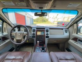 2009 FORD F150 SUPERCREW CAB PICKUP V8, 5.4 LITER KING RANCH PICKUP 4D 5 1/2 FT