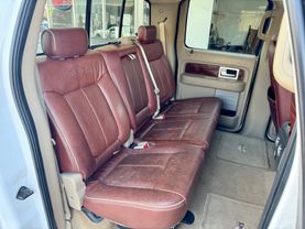 2009 FORD F150 SUPERCREW CAB PICKUP V8, 5.4 LITER KING RANCH PICKUP 4D 5 1/2 FT