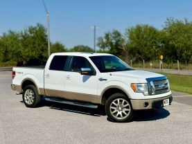 2009 FORD F150 SUPERCREW CAB PICKUP V8, 5.4 LITER KING RANCH PICKUP 4D 5 1/2 FT