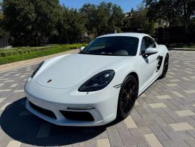 2018 PORSCHE 718 CAYMAN COUPE 4-CYL, TURBO, 2.5 LITER S COUPE 2D